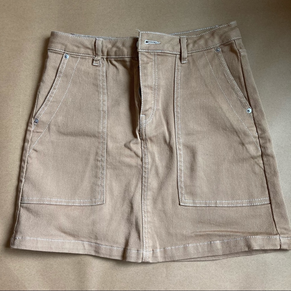Khaki skirt